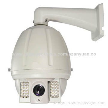 IR/IP PTZ Camera with H.264 Compression, E-mail Alarm Alert and 3G Mobile Phone Viewing